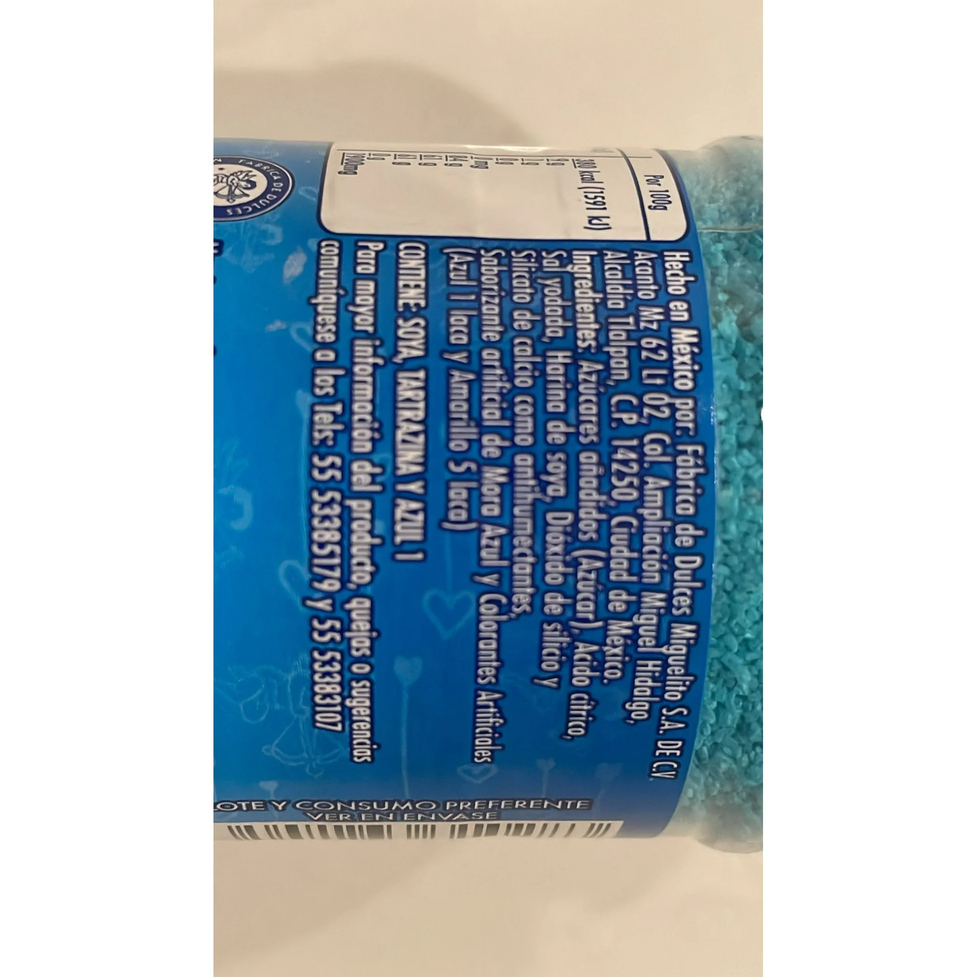 Miguelito Blueberry Flavor Powder Sweet 1 Bottle - Image 2