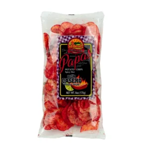 La Molienda Spicy Hot Potato Chips, Mexican Snack, 170g, 6 oz