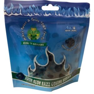 Mikessweetandspicy Raspberry Shelf-Stable Candy Clusters, 15-Count Bag