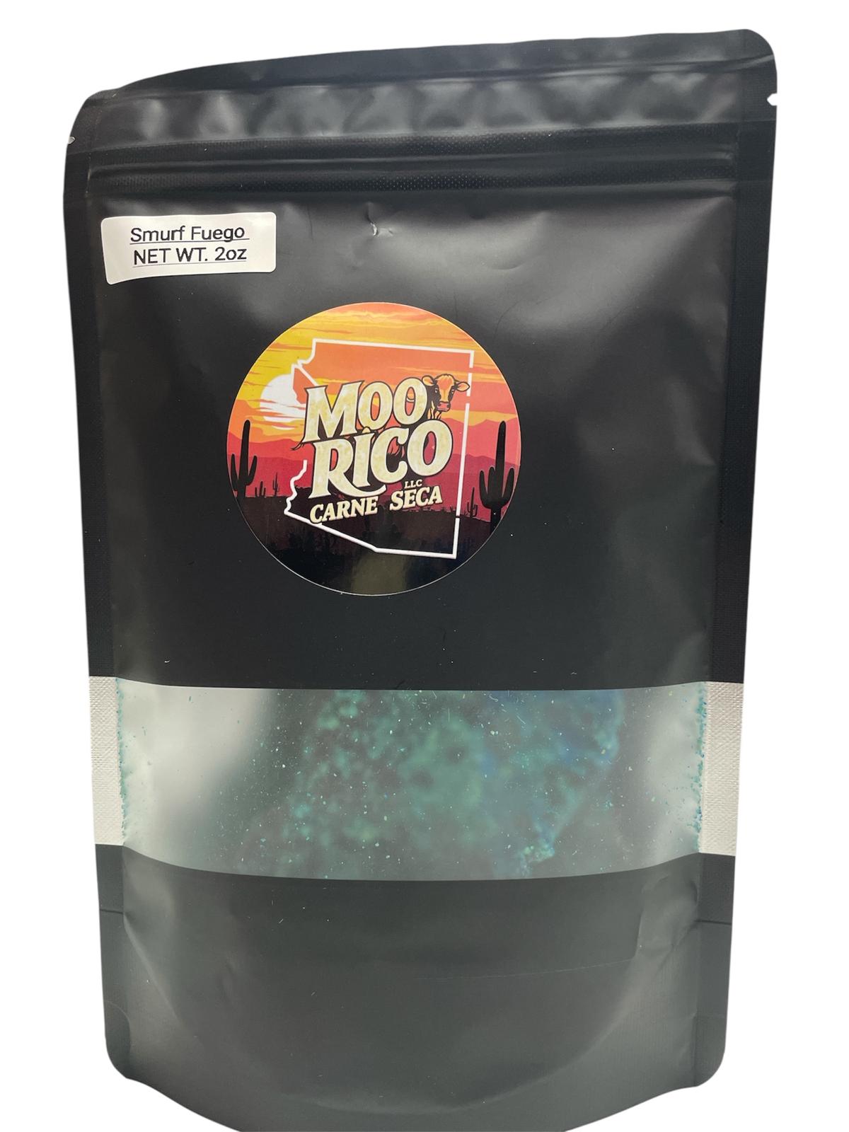 TikTok viral Smurf Fuego ( Blue Takis ) carne seca-1piece